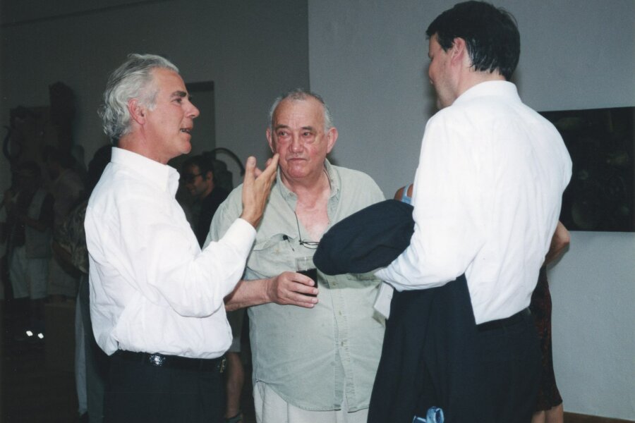 zleva: Thomas Levy, Daniel Spoerri